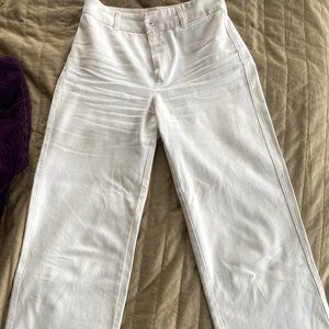 CLOSED White cropped high waist jeans size 25